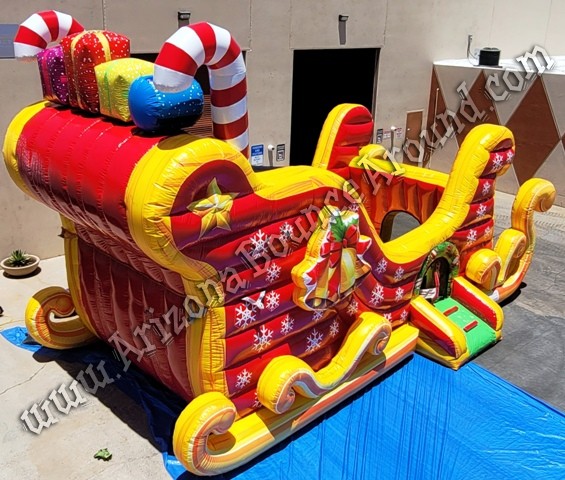 Giant Inflatable Santa Sleigh Rental Chandler